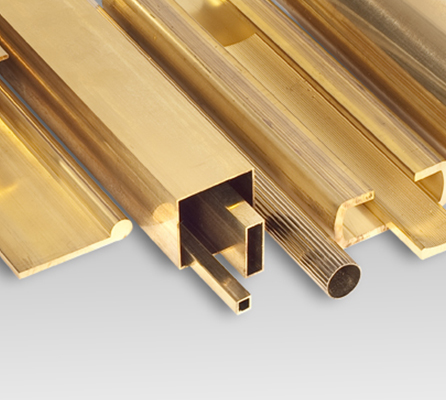 Profili, piastre e pannelli in ottone per l'industria di alta qualità